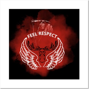 moose respect Posters and Art